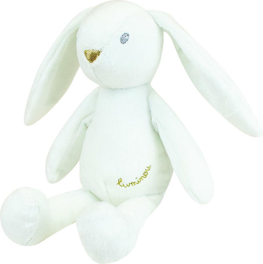Plush Toy Jemini Phosphorescent 21cm Rabbit Luminou White