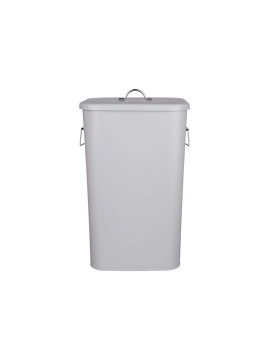 Butlers Grove Binster Κάδος Απορριμμάτων Μεταλλικός Γκρι 41lt