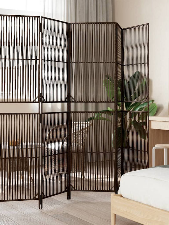 vidaXL Dekorativer Raumteiler aus Leinwand 245x180cm