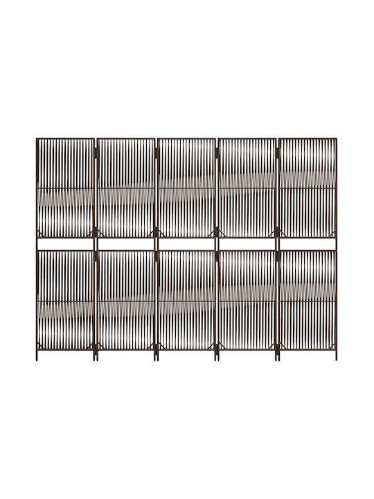 vidaXL Dekorativer Raumteiler aus Leinwand 245x180cm