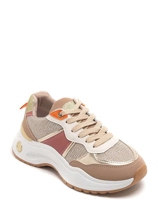 Keep Fred Sneakers Dark Beige