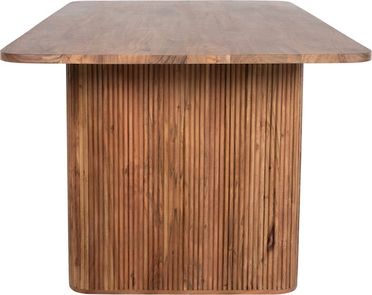 Groot Tisch Speisesaal aus Massivholz Natural 200x100x77cm