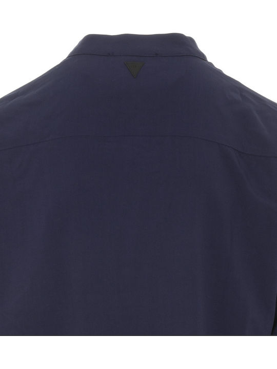 Langärmlig Hemd Marineblau