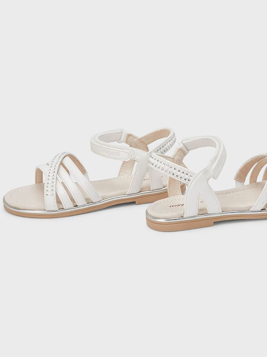 Mayoral Kids' Sandals White