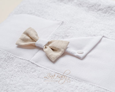 Lina Baby Christening Oilcloths Set White