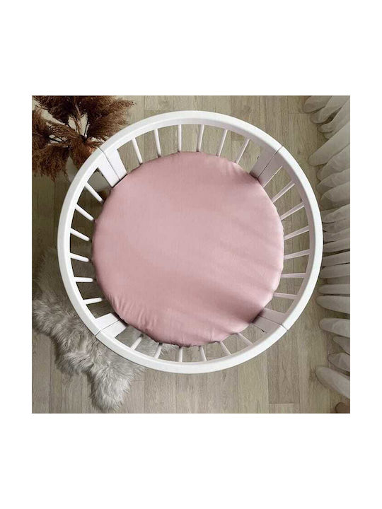 IngVart Baby Sheet Cradle Cotton Pink 72x72cm