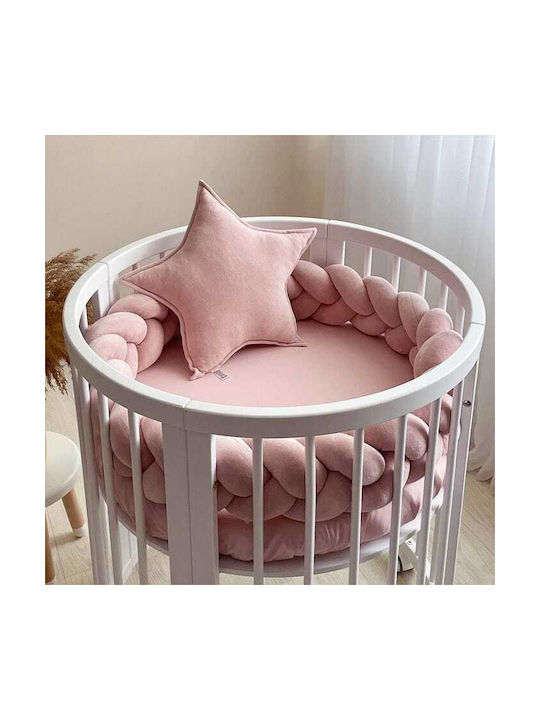 IngVart Baby Sheet Cradle Cotton Pink 72x72cm