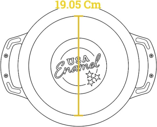 Lodge Βαθιά Κατσαρόλα από Μαντέμι 4.2lt / 34cm
