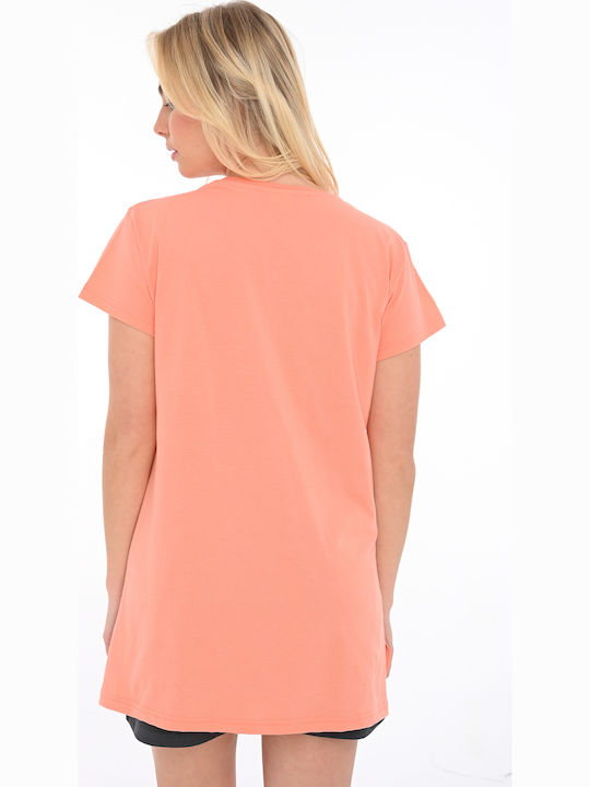 Women's Athletic T-shirt Orange