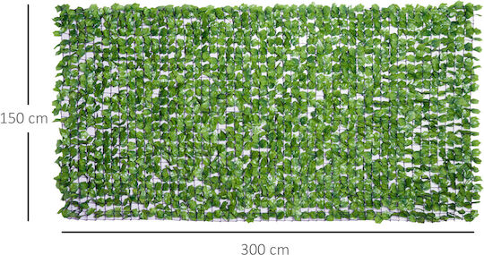 Outsunny Artificial Foliage in Roll 1.5x3m