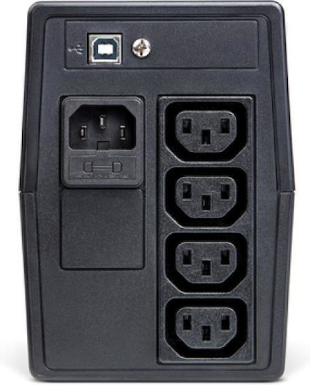 Salicru SPS 700 ONE UPS Line-Interactive 700VA 360W με 4 IEC Πρίζες