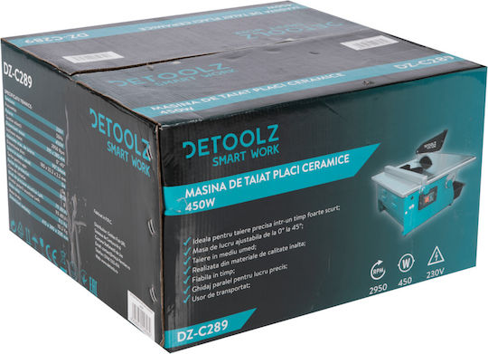 Detoolz Κόφτης Πλακιδίων Ηλεκτρικός 450W 180mm