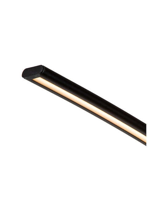 Lucide Lightning LED Floor Lamp H192xW140.4cm. with Warm White Light 540lm Black