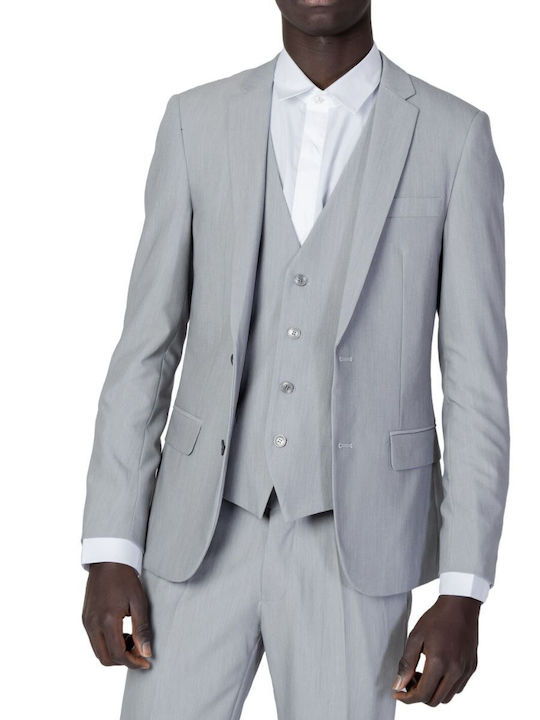 Antony Morato Men's Vest Slim Fit Grey