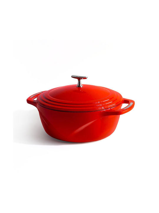Lodge Βαθιά Κατσαρόλα από Μαντέμι 5.68lt / 37cm