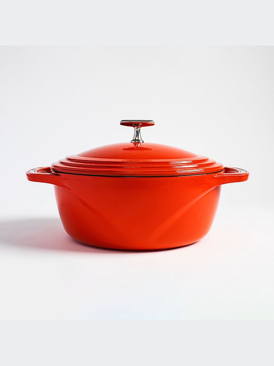 Lodge Βαθιά Κατσαρόλα από Μαντέμι 5.68lt / 37cm
