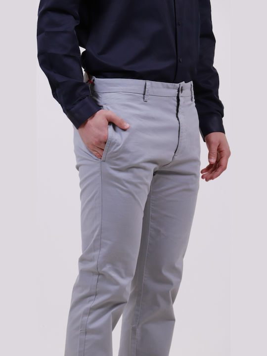 Trousers Chino in Slim Fit Gray