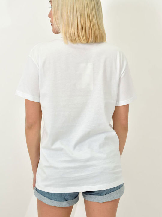 Potre Damen T-shirt Weiß