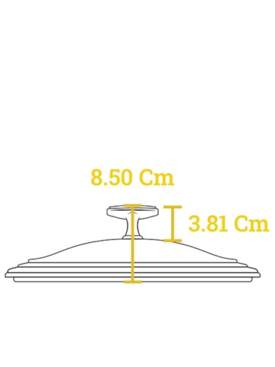 Lodge Βαθιά Κατσαρόλα από Μαντέμι 5.68lt / 37cm