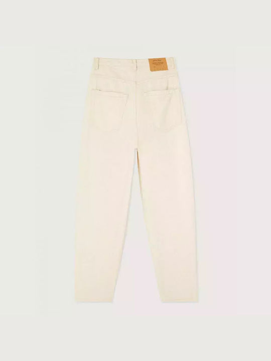 American Vintage Women's Jean Trousers Ecru