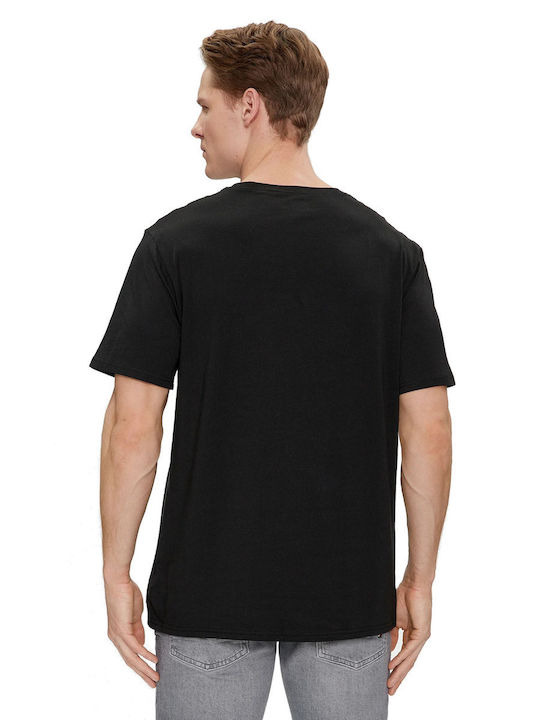 Men's Undershirts Short-sleeved Black (black) 2Pack