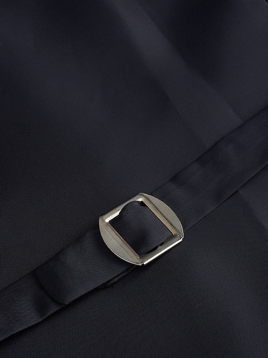 Men's Winter Suit with Vest Dark Blue