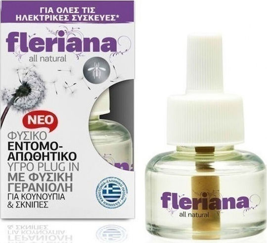 Fleriana Plug in Ανταλλακτικό Υγρό για Κουνούπια 30ml