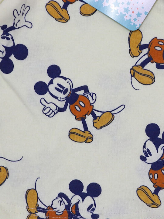 Kids' Set with Pants Summer 2pcs Dark Blue Mickey Mouse