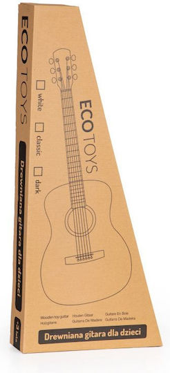 Ecotoys Wooden Guitar For Ages 3+