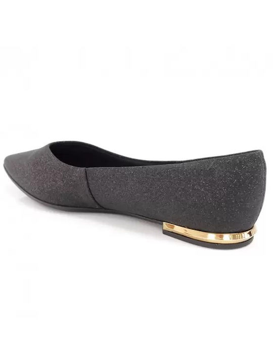 Piccadilly Anatomic Synthetic Leather Ballerinas Black