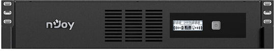 NJOY Code 800 USV 800VA 480W mit 8 IEC Steckdosen