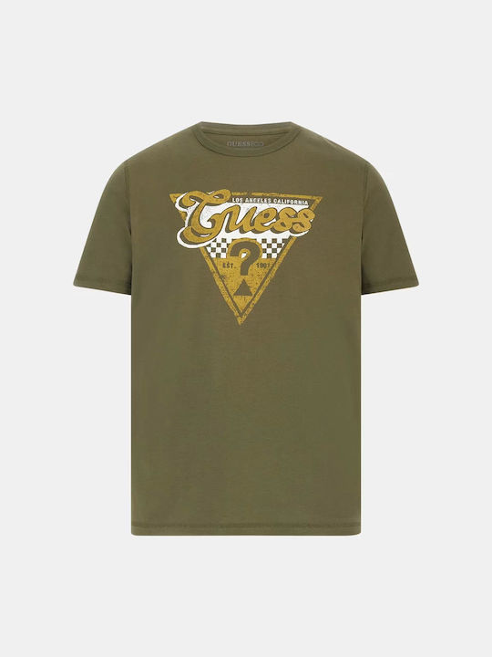 Guess Guess T-shirt Army Olive