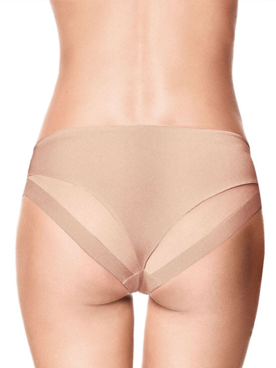 Lormar Women's Slip Seamless Beige