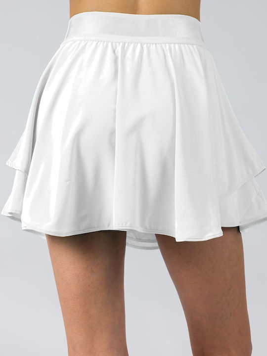 GSA Women's Skirt-Shorts in White Color