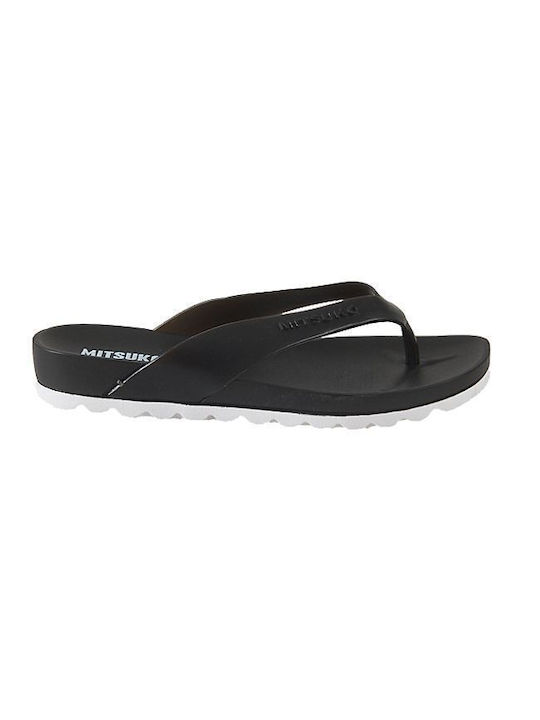 Mitsuko Frauen Flip Flops in Schwarz Farbe