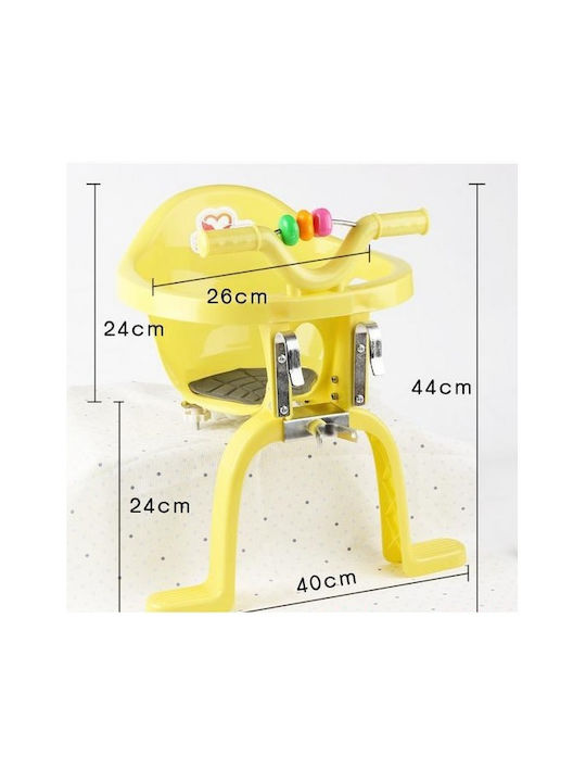 S70-56 - 652930 Rear Kids Bicycle Seat Yellow