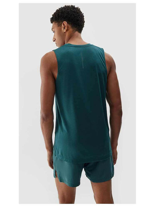 4F Men's Sleeveless Blouse Petrol Blue