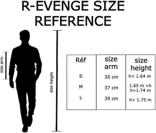 R-evenge Elbow Brace Sleeve in Red Color