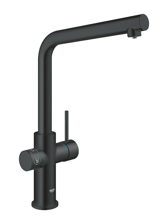 Grohe Küchenarmatur Zähler Silber