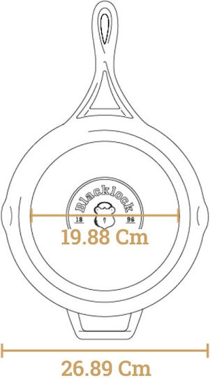 Lodge Blacklock Pan aus Gusseisen 26.03cm