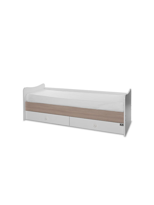 Lorelli Pătuț Bebeluși Multifuncțional Maxi Plus Alb pentru Saltea 70x160cm