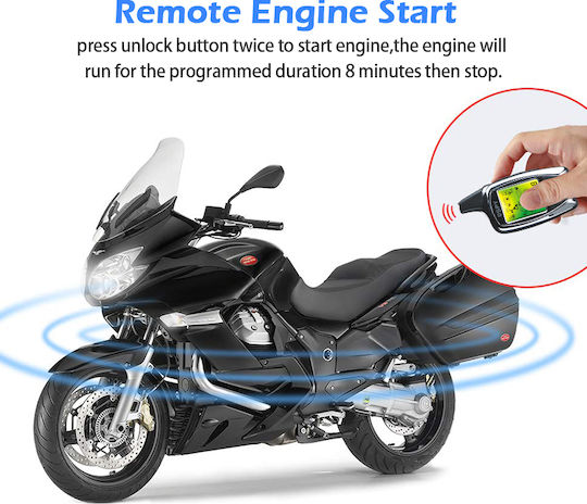 Motowolf Alarma Alarmă pentru motocicletă