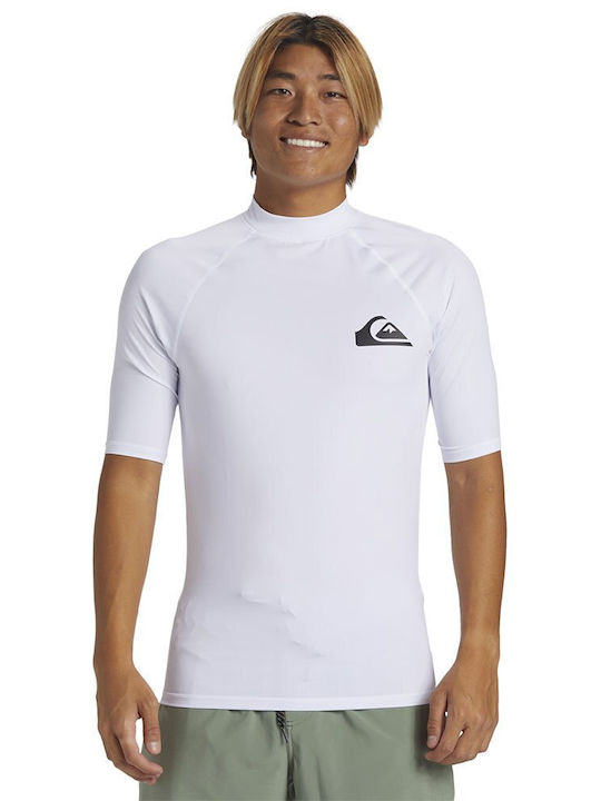 Quiksilver Everyday Men's Short Sleeve Sun Protection Shirt White
