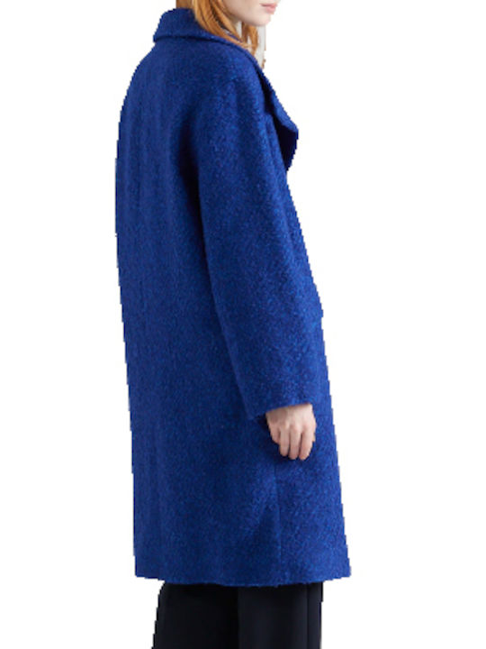 Hugo Boss Women's Midi Coat Blue