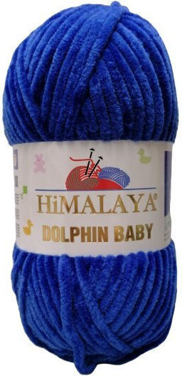 Himalaya Strickgarn Synthetisch Blau 120m 100gr