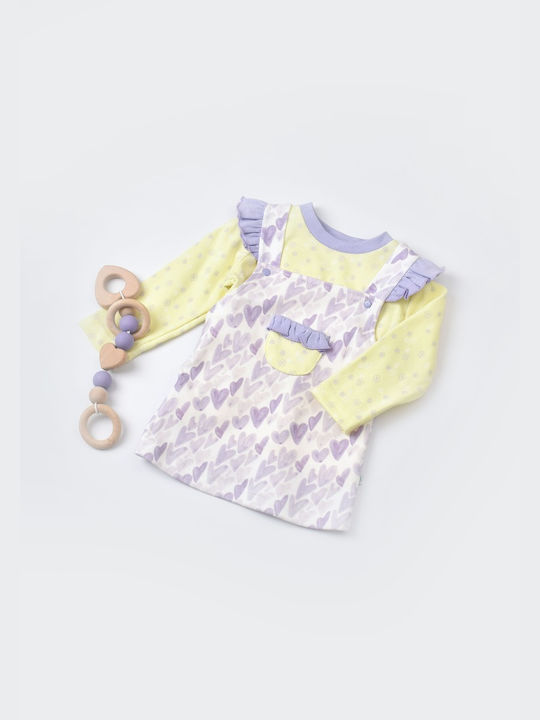 Biorganic Kids Dress Set with Blouse Levant