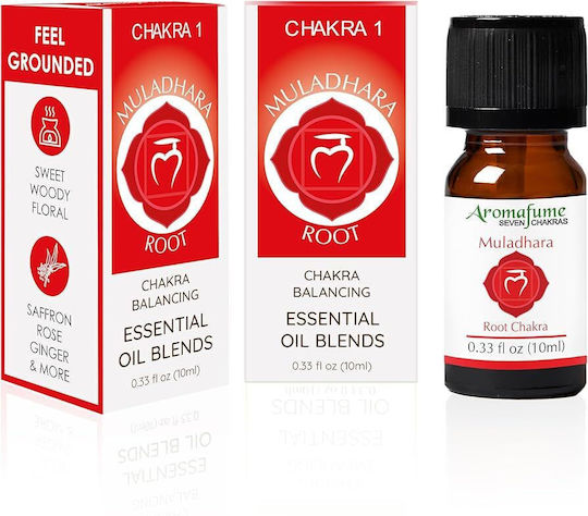 Θεραπευτικό Μείγμα Αιθέριων Ελαίων Muladhara Root Chakra Essential Oil Blend 10ml