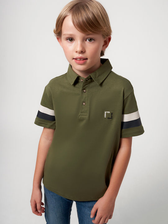 Mayoral Kids Polo Short Sleeve Haki