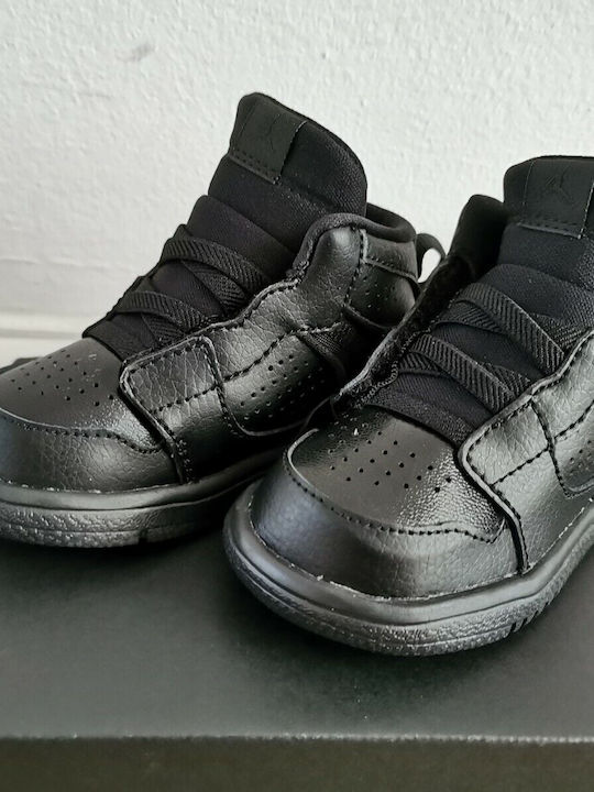 Jodan Access Kids Sports Shoes Basketball with Laces Black