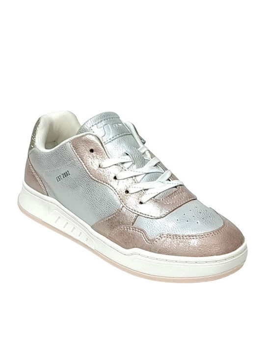 Kids Sneakers Silver